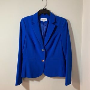 Women’s Calvin Kline suit jacket Royal Blue